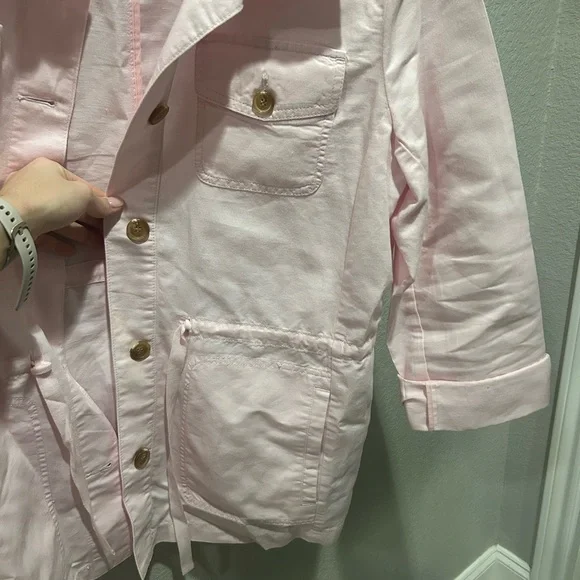 Talbots Light Pink Utility Jacket - Picture 7 of 7
